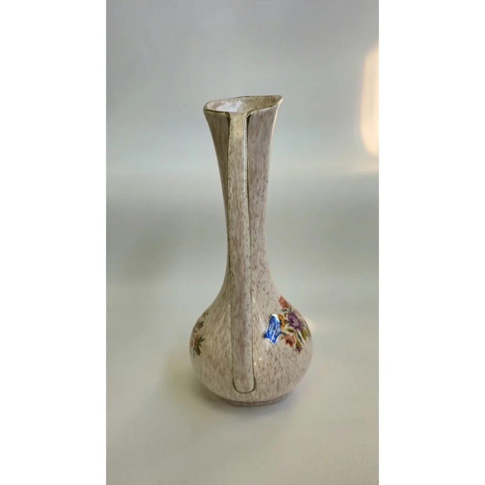 1960's California Originals Pitcher Vase MCM Speckle Art Pottery Torrance CA